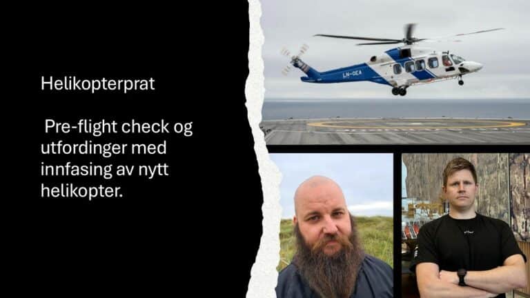 Podcast om helikoptersikkerhet